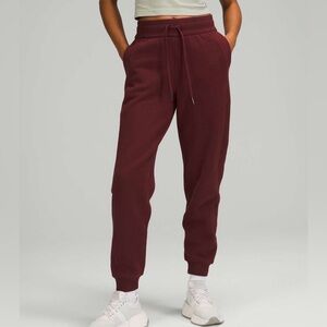 Maroon Lululemon Jogger Sweatpants
